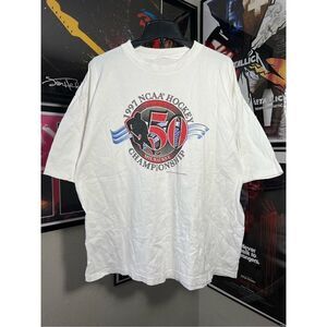 Vintage 90s NCAA Hockey Championship Tee